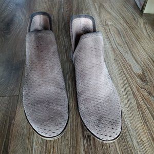 Lucky Brand Baley Suede Bootie, 5.5, Brindle Color